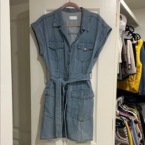 Boyish Blue Denim Mini Dress